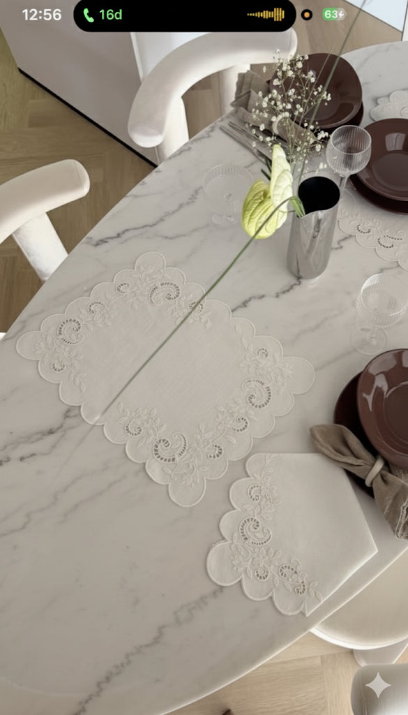 Mia Set / Mia Amerikan Servisi & Peçete Seti