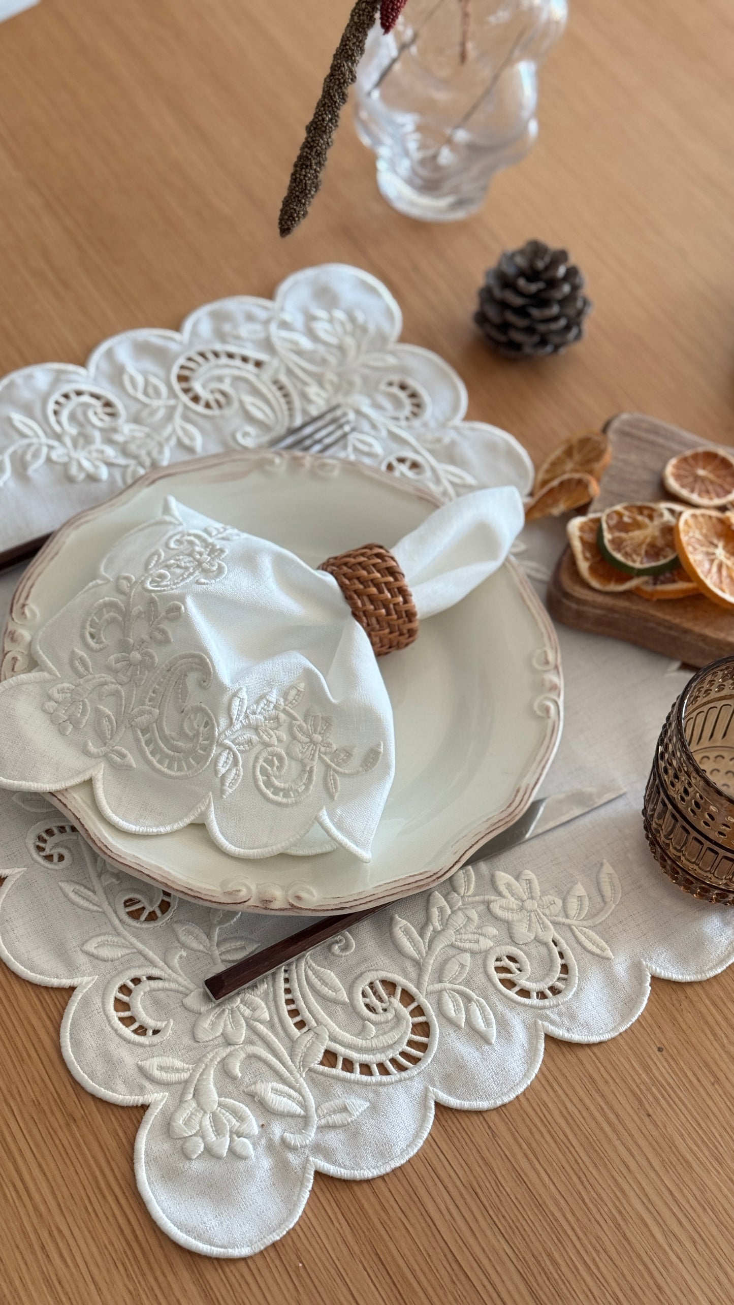 Mia Set / Mia Amerikan Servisi & Peçete Seti